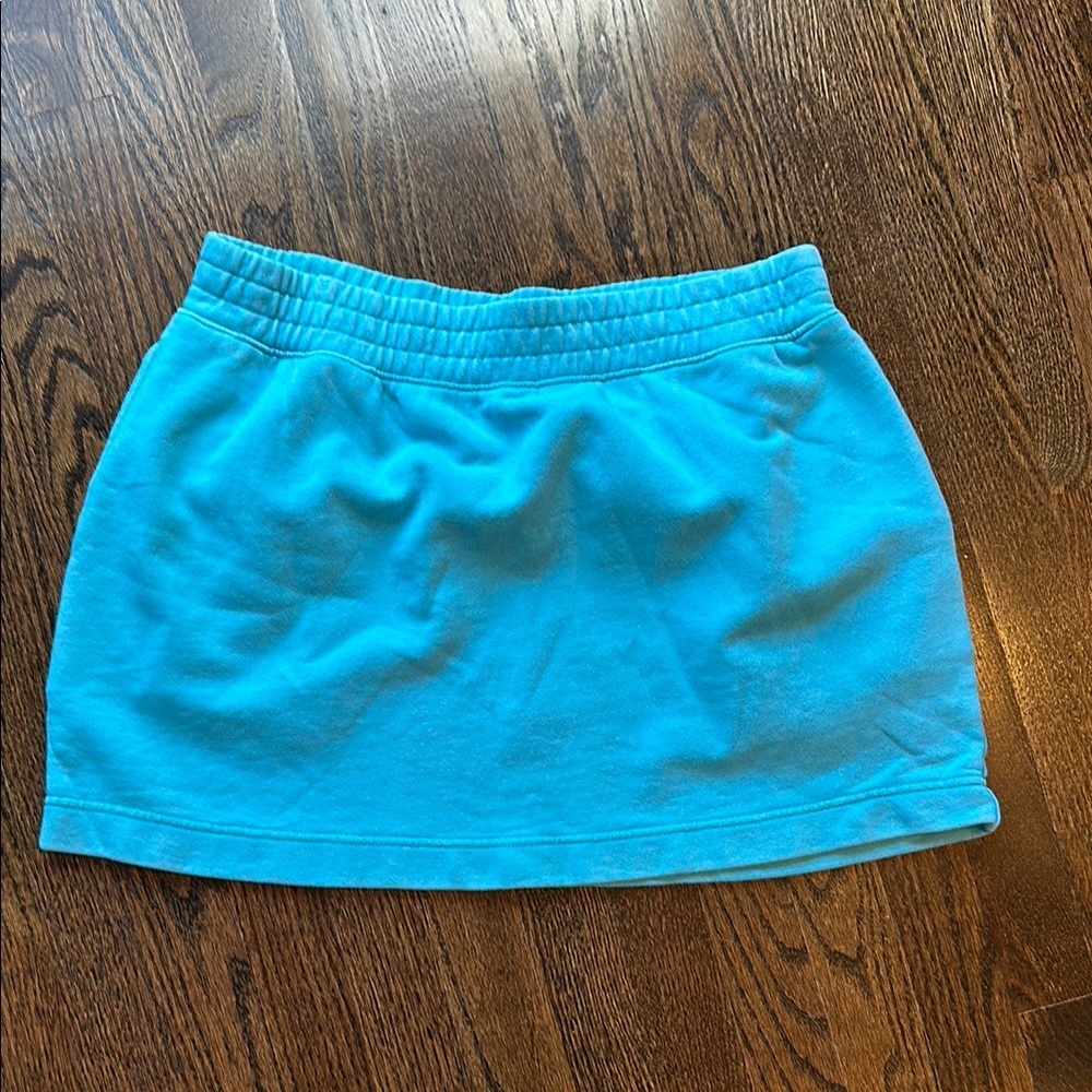 Aerie Blue Mini Athletic Skort with Pockets - Picture 2 of 2